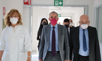 Ospedale Schiavonia, le foto della visita del sottosegretario alla Salute Andrea Costa