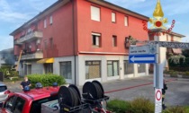 Incendio garage a Selvazzano, due anziani restano bloccati: salvati dai Vigili del fuoco
