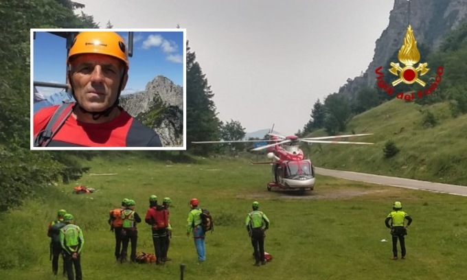 Gianni Sadocco scomparso, riprese tra Veneto e Trentino le ricerche dell’escursionista di Monselice