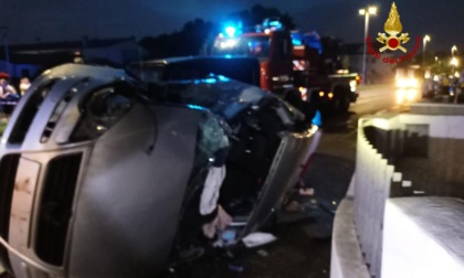 Violento scontro tra due auto a Noventa Padovana: un ferito portato in ospedale