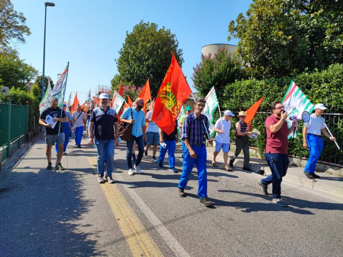 Imasaf Cittadella, prosegue la mobilitazione dei lavoratori: corteo di protesta e incontro col sindaco Pierobon