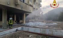 Teolo, incendio in una stanza dell'hotel dismesso Michelangelo