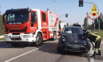 Monselice-Mare, incidente tra due auto: feriti una mamma col figlio piccolo e un giovane