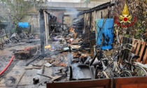 Ognissanti esplosivo ad Abano Terme: l'incendio nella baracca fa scoppiare la bombola di Gpl