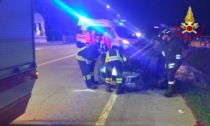 Auto rovesciate, "doppietta" nella notte a Villa del Conte e San Giorgio in Bosco: conducenti illesi