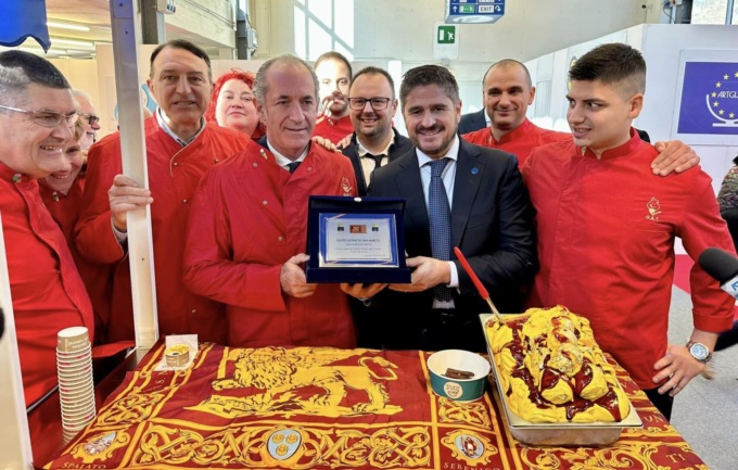 Mostra internazionale del Gelato, arriva il gusto “Leone di San Marco” con la benedizione di Zaia