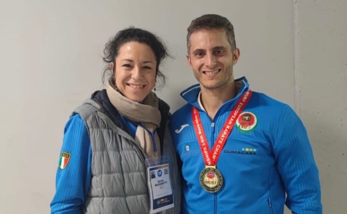 L’atleta selvazzanese Thomas Frasson medaglia d’oro al Campionato Europeo di Karate WUKF