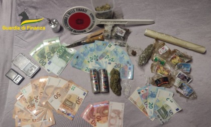 Spaccio di droga a Padova, sequestrati 380 grammi di marijuana e hashish: un arresto