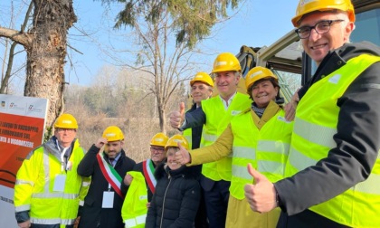 Vigodarzere, video e foto dell'avvio dei lavori del ponte ferroviario a campata unica più lungo d’Italia