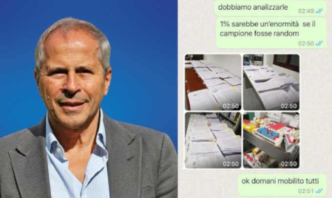 Covid, Crisanti:” Come tutto è cominciato”. Ecco i messaggi dell’inizio della Pandemia in Veneto