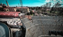 Iniziata la demolizione della tribuna dell'Appiani