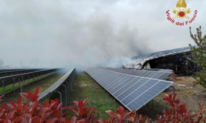 Impianto fotovoltaico prende fuoco: a rischio gli animali nella stalla