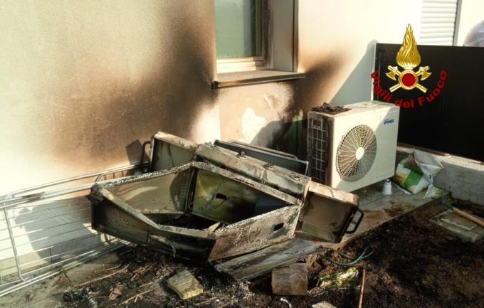 Barbecue “esplosivo” ad Albignasego, coinvolta anche una bombola a Gpl
