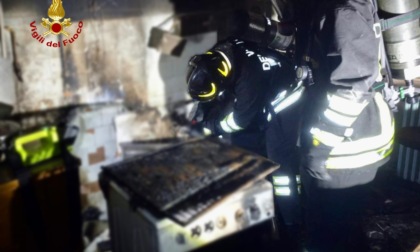 Padova, incendio devasta appartamento con dentro quattro studenti in via Palestro