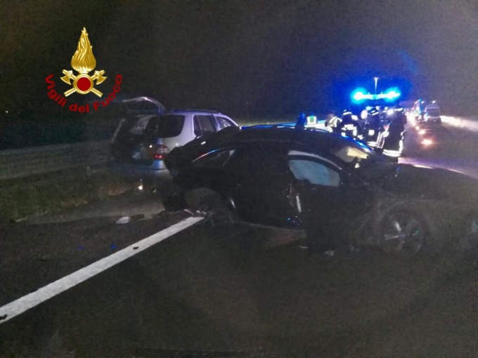 Tragico incidente in A13: un morto e tre feriti, di cui uno grave finito nella scarpata