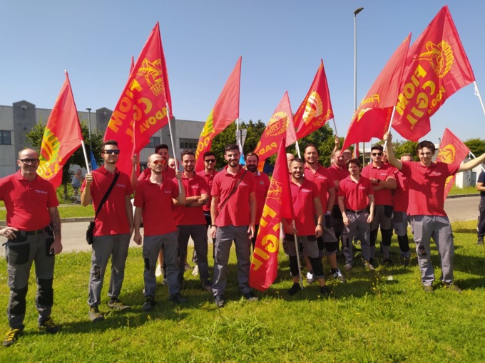 Sciopero nazionale unitario Metalmeccanici: le foto dei presidi dei lavoratori in provincia di Padova