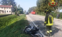 Scontro tra moto e autobus, morto centauro a Campo San Martino