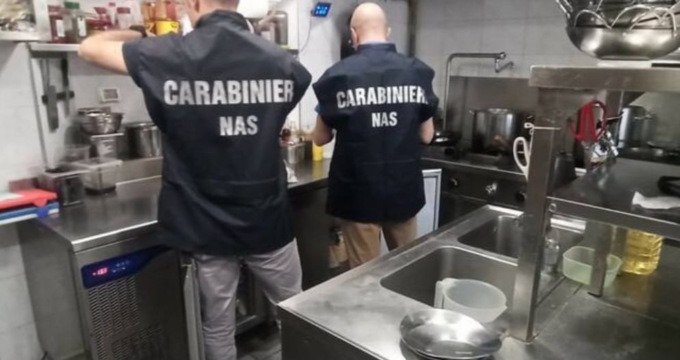 Controlli Nas, carenze igieniche nei locali. Multe a Montagnana, Camposampiero e Conselve