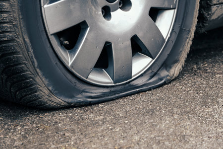 Manda messaggi minacciosi alla figlia mentre buca le ruote dell’auto del nuovo compagno della sua ex