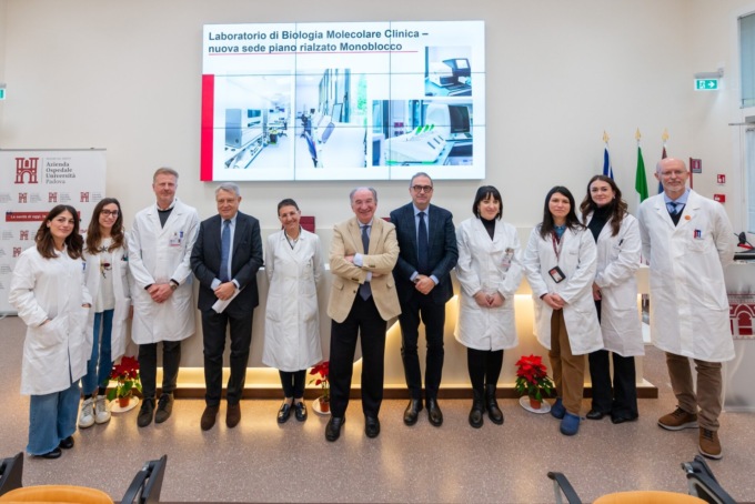 Nuova sede del Laboratorio di Biologia Molecolare dell’azienda Ospedaliera di Padova: investito quasi 1 milione di euro