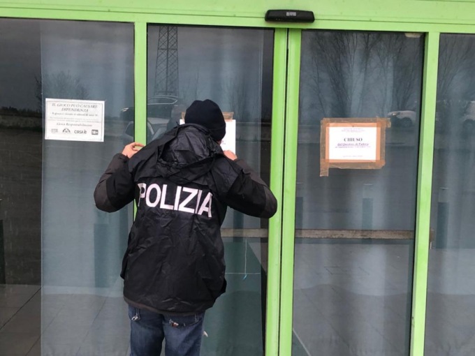 Sala slot da “record” nel padovano: multa di 27mila euro e sigilli per 30 giorni