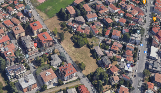 Una nuova area verde in via Peschiera, sarà grande 6000 metri quadri e comprenderà un’area cani