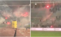 Invasione di ultras del Catania allo stadio Euganeo: otto arresti e otto agenti feriti 