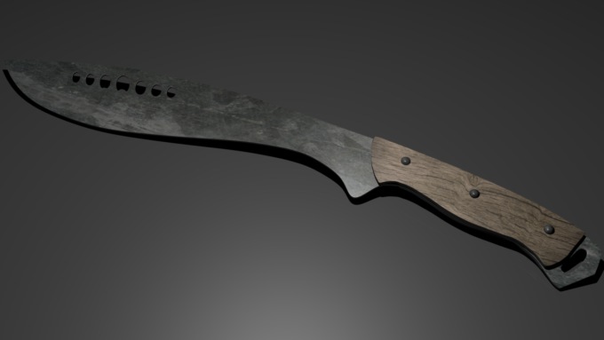 Litiga coi vicini di casa e li minaccia con un machete lungo mezzo metro