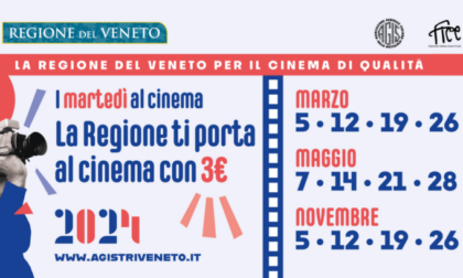 Cinema a 3 euro a Padova e in provincia martedì 28 maggio: l'elenco delle sale e i film in programma