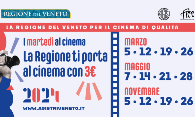 Cinema a 3 euro a Padova e in provincia martedì 28 maggio: l’elenco delle sale e i film in programma