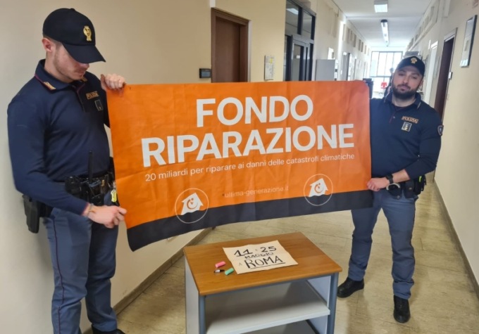 Perquisite le case dei cinque attivisti di Ultima Generazione che hanno partecipato al blitz a Palazzo Zabarella