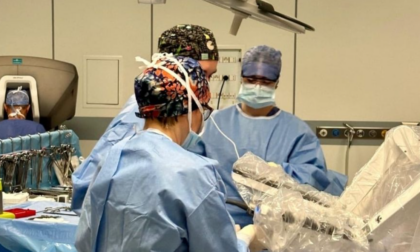 A Camposampiero eseguite in un anno 450 procedure chirurgiche robotiche