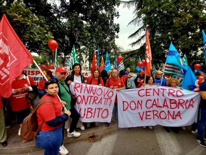 Sciopero dei lavoratori della sanità privata ad Abano Terme: chiesto il rinnovo del contratto scaduto da anni