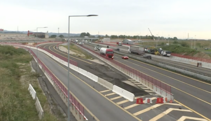 A4 Brescia-Padova, disagi fino al 6 ottobre per lavori vicino al casello Verona Est per l’alta velocità