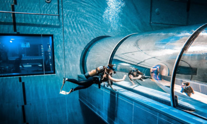 Nella piscina più profonda del mondo a Montegrotto arriva il campione mondiale di apnea