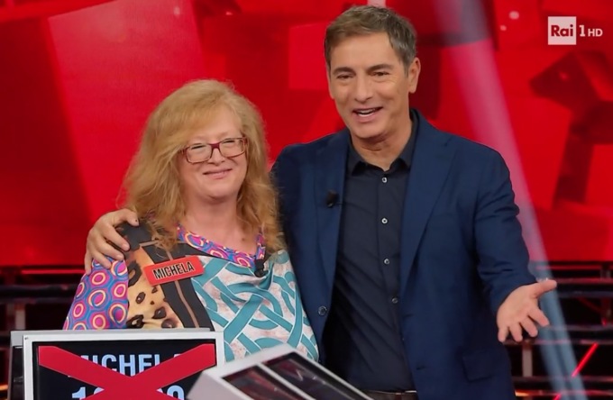 Michela conquista il pubblico a “L’Eredità”: eliminata, ma con il sorriso