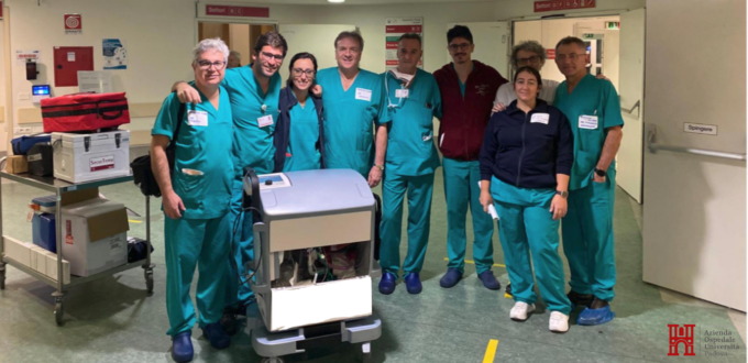 A Padova si fa la storia della medicina: eseguito il primo trapianto al mondo a cuore battente