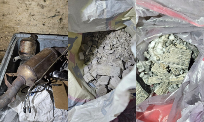 Autocarro sloveno carico di rifiuti pericolosi sequestrato vicino alla Basilica di Sant’Antonio