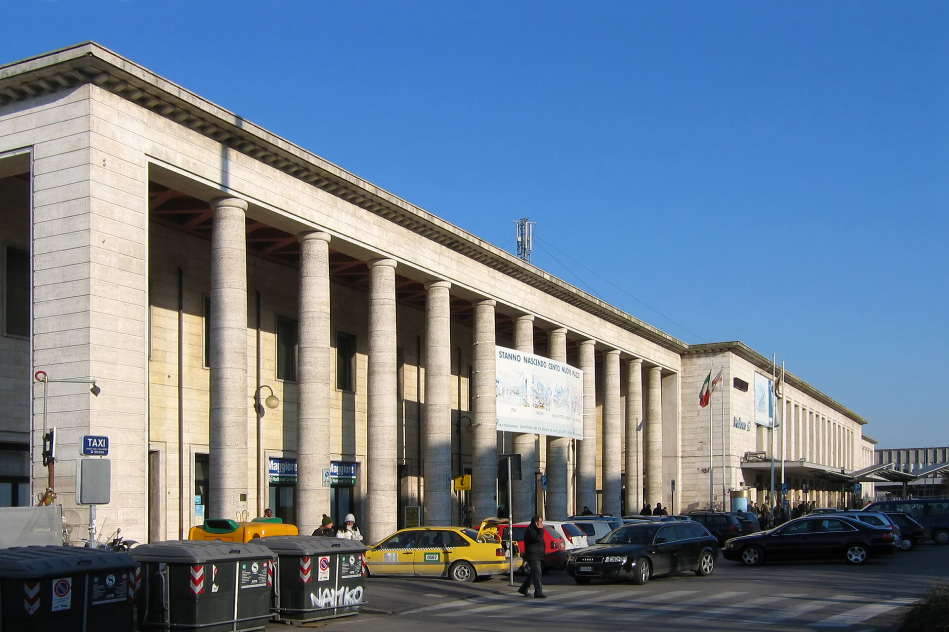 Piazzale della stazione: uno dei teatri dello spaccio padovano