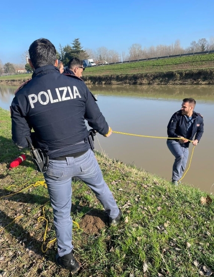Salvata dal Bacchiglione anziana afflitta dalle proprie angustie che si era recata all’argine in autobus