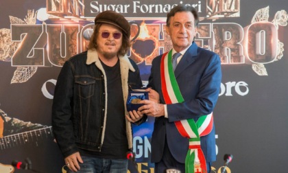 Zucchero ha ricevuto la Medaglia della Città di Padova dal sindaco Giordani