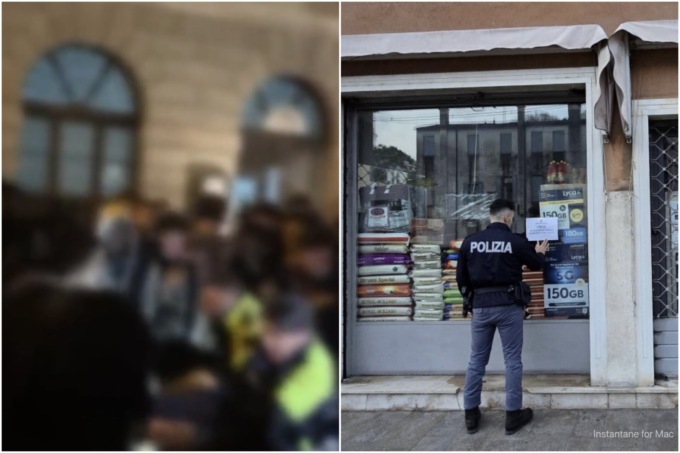 Rissa in piazza dei Signori, chiuso per 120 giorni il minimarket che ha venduto alcol alle minorenni