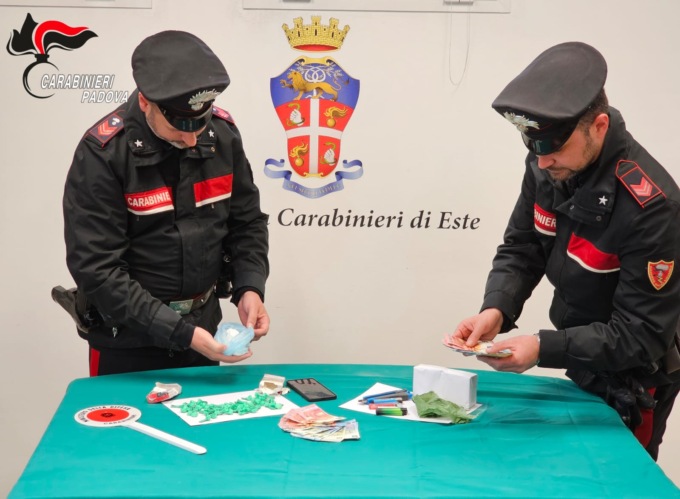 138 grammi di cocaina in tasca, scatta il divieto di dimora in Veneto per un 38enne