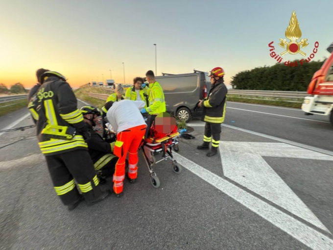 Due feriti in un incidente occorso lungo la “Strada dei vivai”