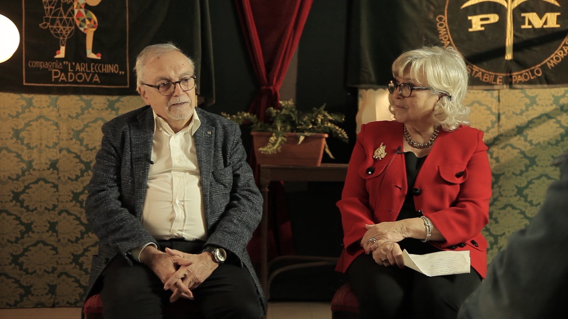 Ex sindaco Paolo Giaretta con la moglie Ester Viviani Giaretta