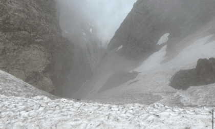 Bloccati sulla Schiara per la neve: salvati due escursionisti padovani