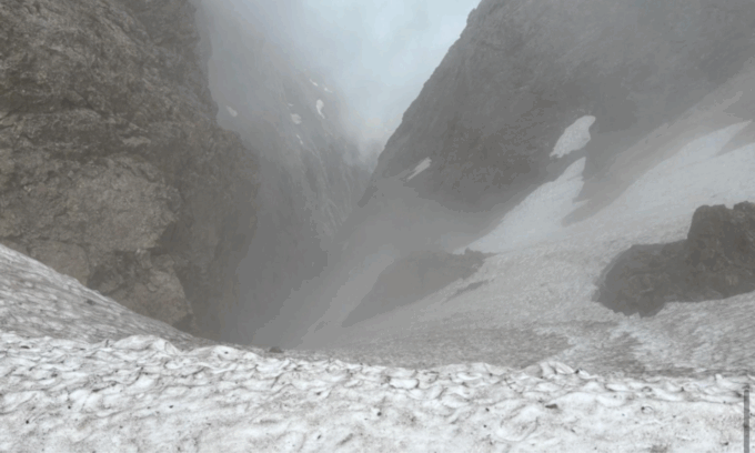Bloccati sulla Schiara per la neve: salvati due escursionisti padovani