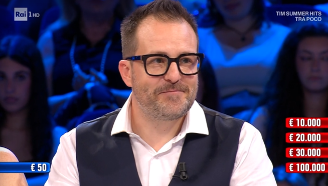 Franco di Campodarsego ad Affari Tuoi: il karma del numero 16