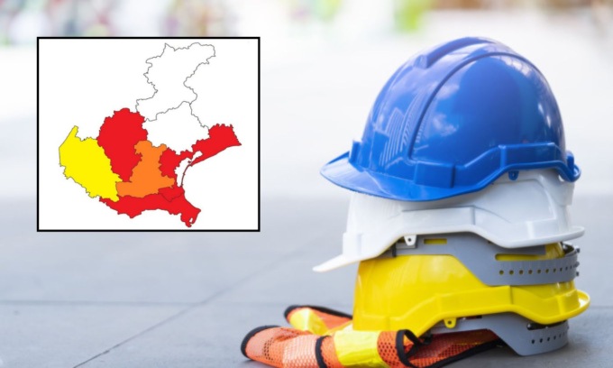 Morti sul lavoro gennaio-maggio 2025: Padova e Vicenza province con più vittime in Veneto