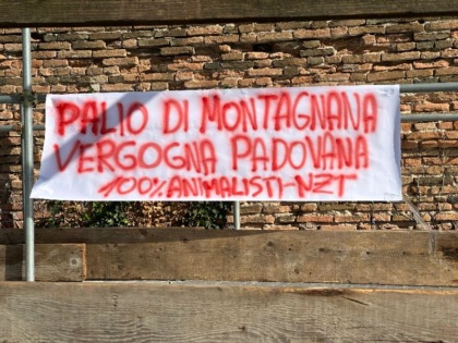 Al Palio di Montagnana annunciano la presenza anche i “Centopercentoanimalisti”